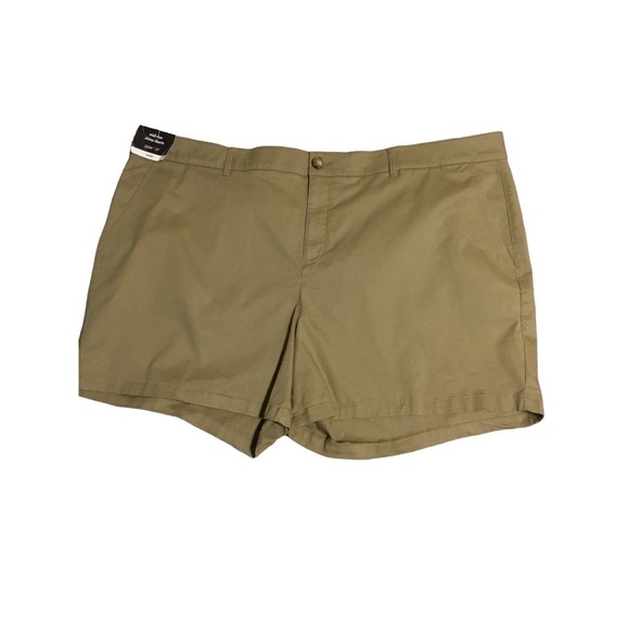 Ava and Viv Chino Shorts Size 26W NWT - Picture 1 of 8
